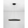 Pierścieniowa lampa wisząca TARVANA LE45408 LED 27W 3000K czarny