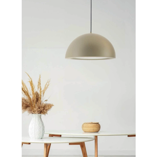 Lampa zwisająca RENE AZ5901 Azzardo nad stół półokrąg brązowa