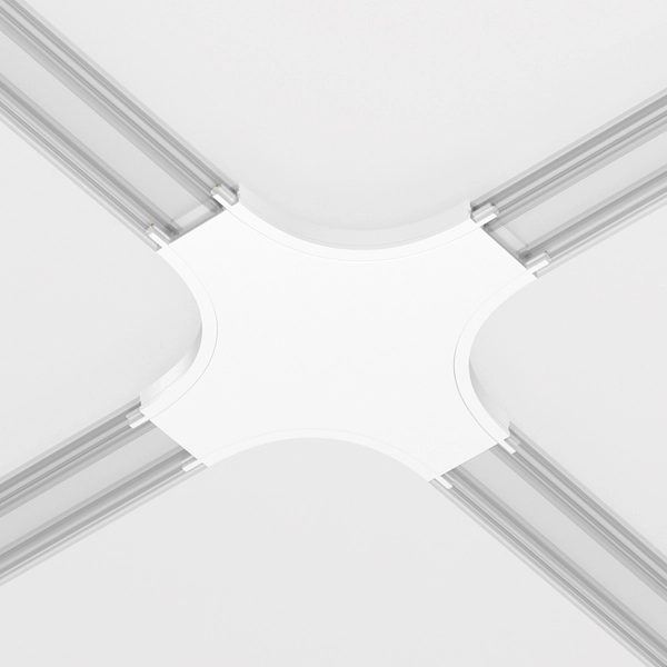 Łącznik-X do magnetycznych szyn Radity TRA084CX-11W biały