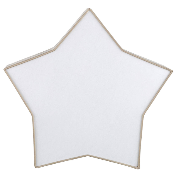Lampa nasufitowa Star 5958 gwiazda do sypialni beżowa biała