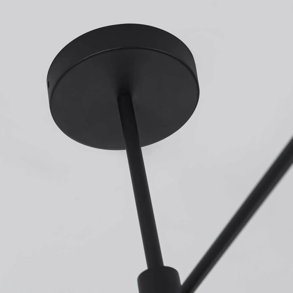 Lampa sufitowa SNOW LP-731/6P BK Light Prestige metalowe sticks czarne