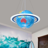 Dziecięca lampa wisząca GLOB Abigali dekoracyjna LED 48W 4000K planeta