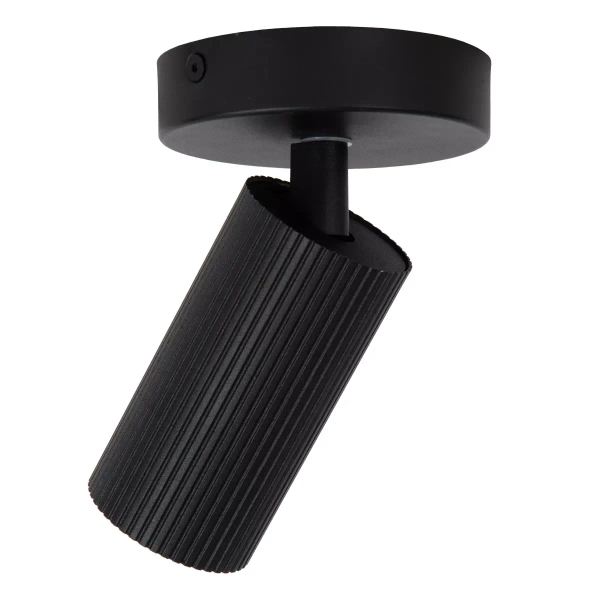 Sufitowa lampa tubka CLUBS 09939/01/30 Lucide kuchenna z regulacją czarny