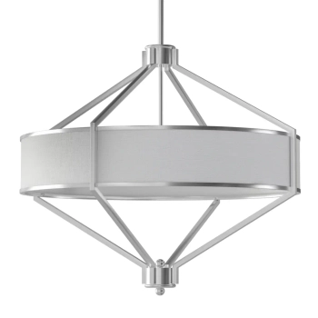 Żyrandol diament Zundo Satin Nikiel 60 OR85822 okrągły nikiel