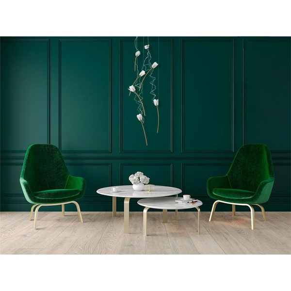 Wisząca lampa salonowa Tulippe MSE1501100170 Moosee kwiaty złote