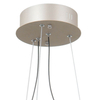 Lampa zwis Horna PND-34386-1-CH-CL LED 36W 3000K szampański przezroczysty