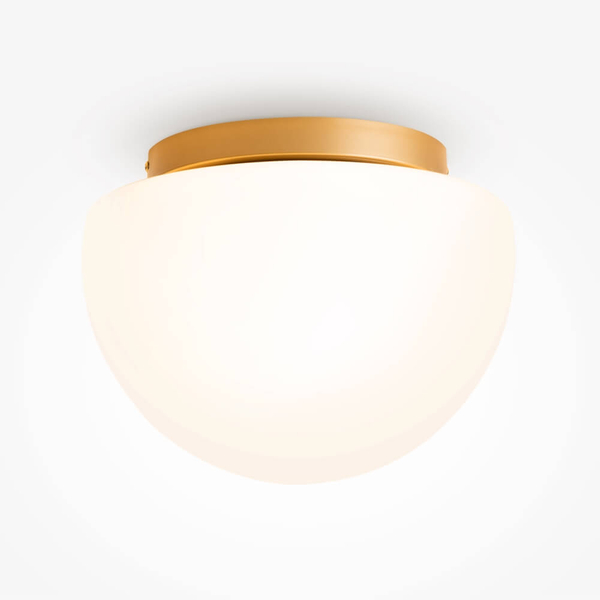Kopułowa lampa sufitowa Glassy MOD270CL-01G Maytoni do kuchni złota