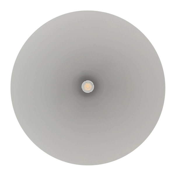 Lampa wisząca stożek Zenith 10872 Nowodvorski zwis do sypialni jasnoszara