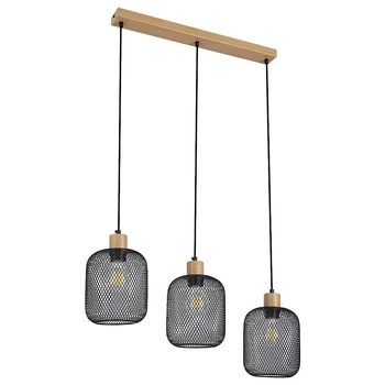 Wisząca lampa loftowa Grendel 3132 kaskada metalowa nad stół czarna