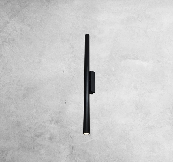 LAMPA ścienna KOSAME 4488 Shilo metalowa OPRAWA downlight tuba czarna