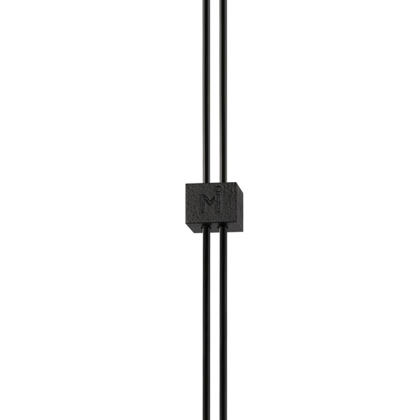 Lampa zawieszana Supersymmetry P096PL-L11BK LED 17W 4000K czarna-biała