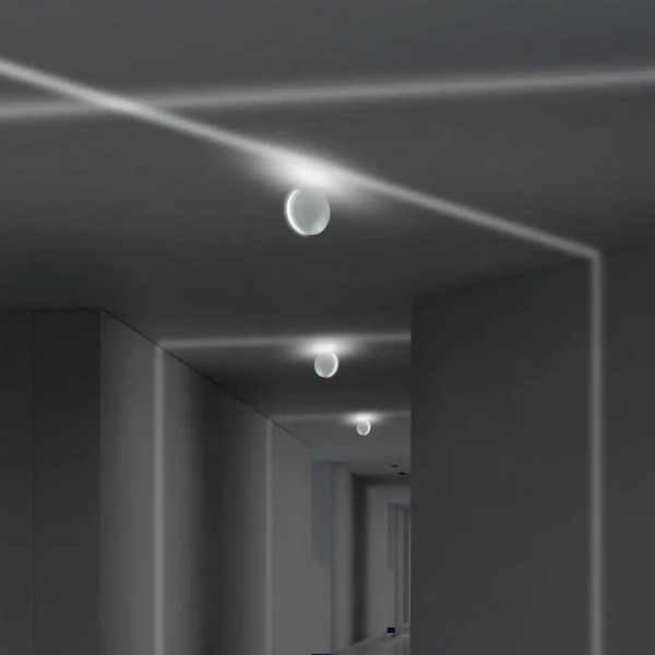 Ledowy kinkiet ścienny ML3731 LED 6W 4000K na korytarz biały