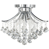 LAMPA sufitowa Wenecja 5192/4 8C Elem glamour OPRAWA metalowa z kryształkami chrom