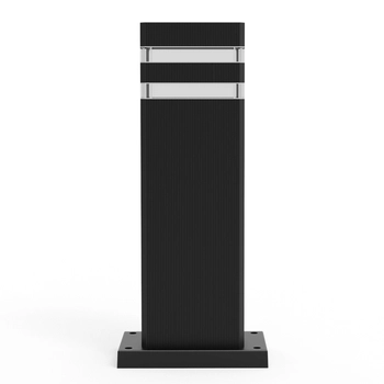 Metalowy słupek ogrodowy Vini EKO0735 Eko-light IP54 czarny