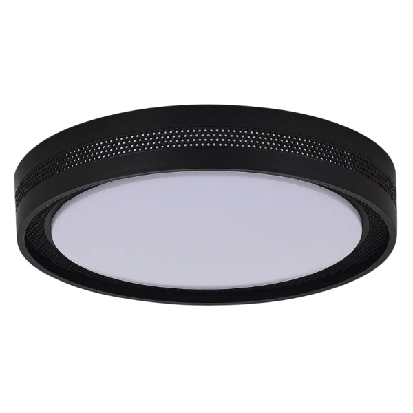 Ażurowa lampa sufitowa Ronda LP-9587/1C-40 BK LED 25W 3000-6000K czarny