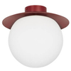 Sufitowa lampa kulista Kuul KLC14000 minimalistyczna biała bordowa