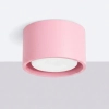 Lampa sufitowa różowa MODO SL.2466 1xGx53 metalowa tubka
