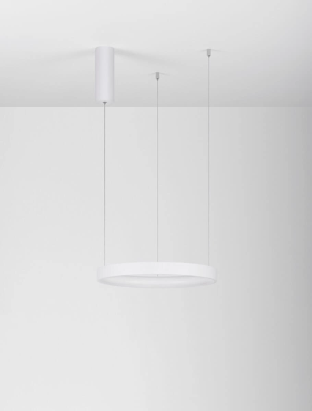 Lampa wisząca okrągła ZACAPU LE42795 pierścień LED 30W biały