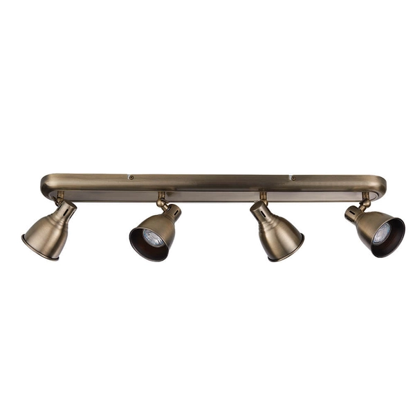 Sufitowa lampa vintage Westbury 76280 regulowana metalowa antyczny mosiądz