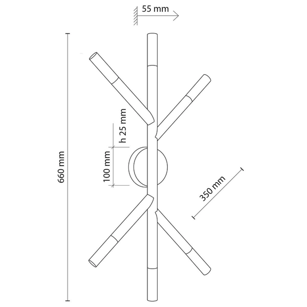 Natynkowa lampa do jadalni Noble 4525 ekologiczna drewniana