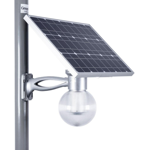 Lampa uliczna z pilotem LS12CW+FA1M+SO4M Greenie LED 12W 5500-6500K IP65 srebrna