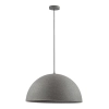 Kopułowa wisząca lampa NAVIRTA LE45343 japandi nad wyspę szara