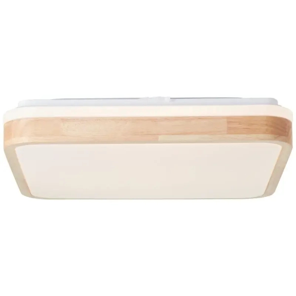 Plafon do salonu Tumeo G99791/75 LED 24W 3000K drewniany biały
