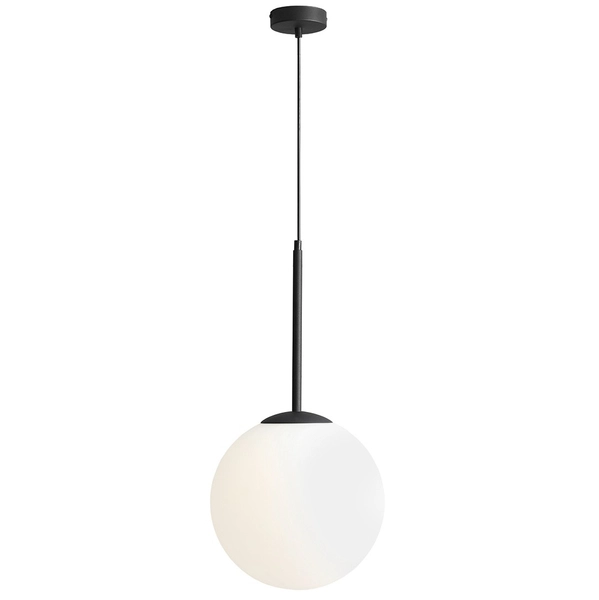 Modernistyczna lampa wisząca BOSSO 1087G1 Aldex szklana kula