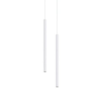 Podwójna lampa wisząca ARCHE biała SL.1866 tuba nad stół