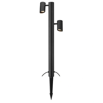 2-punktowa lampa gruntowa Garden 24 LED 12,5W 3000K czarna