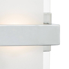 Szklana lampa ścienna Apt APT0750 LED 6W 3000K chrom przezroczysty
