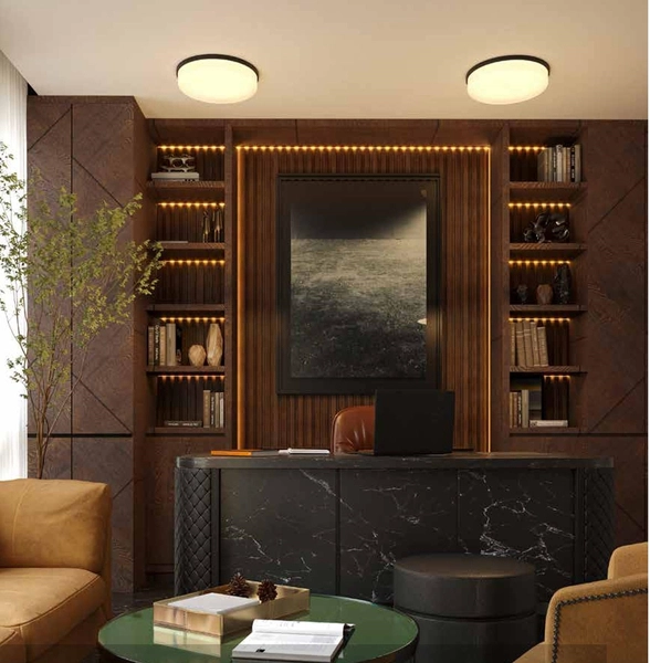 Plafon LAMPA sufitowa ODA C0193 Maxlight okrągła OPRAWA plafoniera metalowa IP44 biała