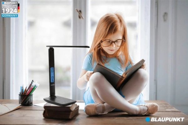 Lampka na biurko stojąca Blaupunkt LBB6PRO LED 6W 3000K-6000K czarna