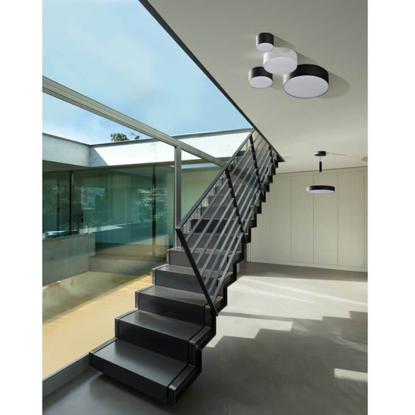 Sufitowa lampa z pilotem MONZA AZ4756 Azzardo LED 18W 3000-5700K szampański