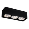 Sufitowa LAMPA natynkowa YATOMI 1212 Shilo regulowana OPRAWA metalowa SPOT czarny