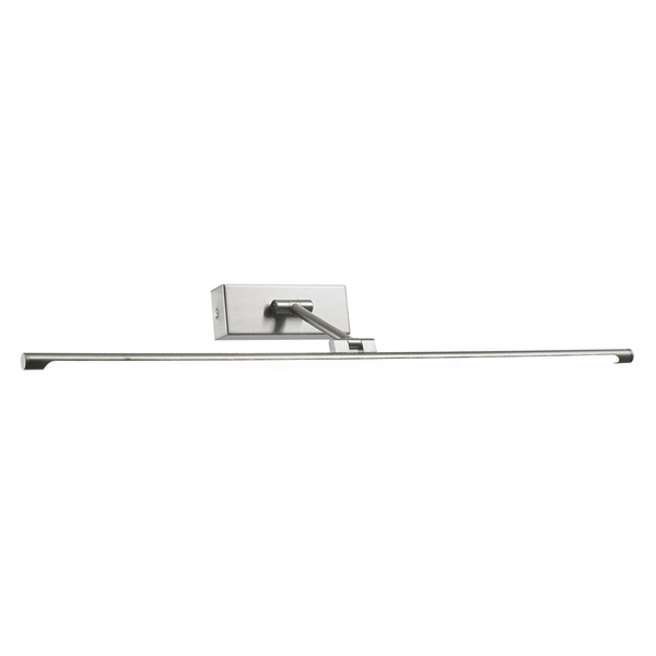 Kinkiet LAMPA ścienna GARRIX MB1263L Italux metalowa OPRAWA listwa LED 12W 3000K nad obraz nikiel