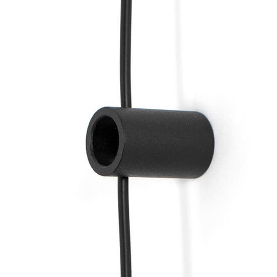 Nowoczesna ledowa lampa wisząca Flat MSE010100384 Moosee 10W 3000K czarna