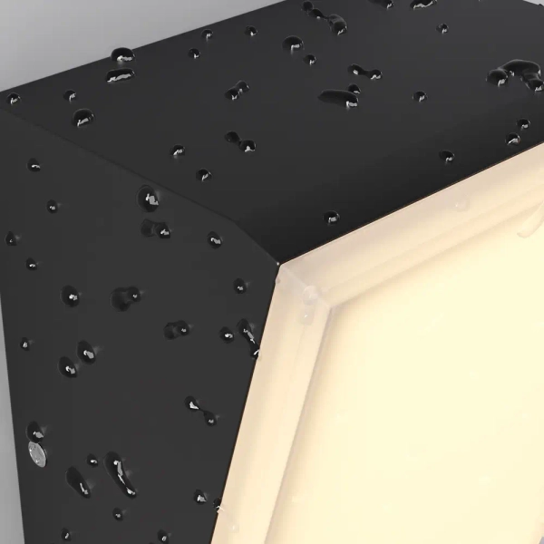 Lampa ścienna na elewację Brick O436WL-L10GF3K1 LED 10W 3000K IP54 grafit