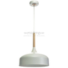 LAMPA wisząca TAYLOR MLP6217 Milagro skandynawska OPRAWA metalowy ZWIS kopuła biała