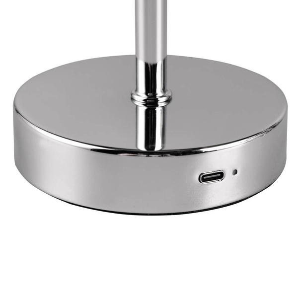 Dotykowa lampka stołowa KARYA DL106-59151 LED 1W 3000K srebrny połysk