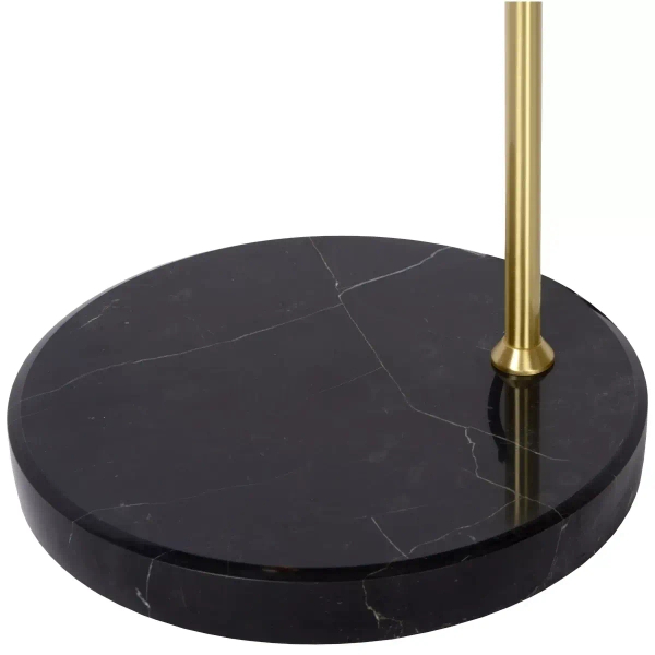 Stojąca lampa do salonu Julius 34738/01/65 Lucide loft czarna złota