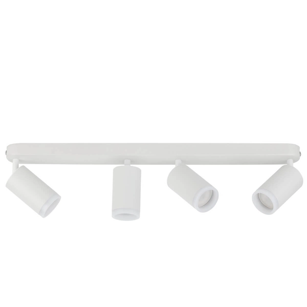 Podwójna lampa nasufitowa Jet 6913 do salonu obrotowa rurki biała