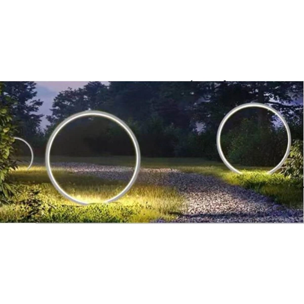 Okrągły naświetlacz ogrodowy ZIRKULU 19511-18 LED 3,1W 3000K IP65 czarny