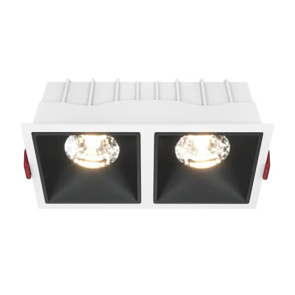 Lampa podtynkowa LED 30W 4000K biały czarny Alfa OUTLET