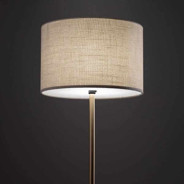 Minimalistyczna stojąca lampa SANTANA 11656 kremowy
