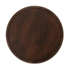 Kawowy stolik BRERA MM001501100412 brązowa drewniana do salonu 45cm