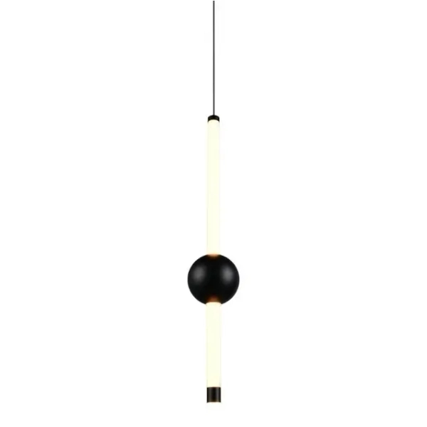 Podłużna lampa zwisająca Melita 331510132 LED 6W 2300-4000K czarny biały