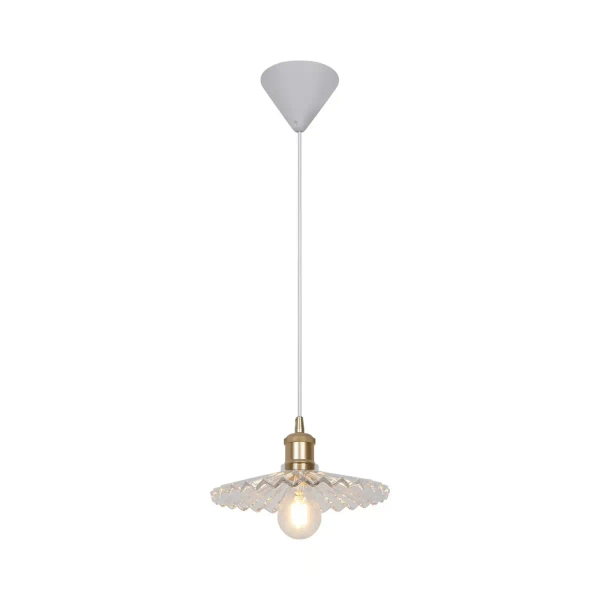 Szklana lampa wisząca TORINA 2213183000 nad stół przezroczysta