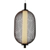 Industrialna lampa wisząca Puma 31-35349 LED 10W 3000K owalna czarny