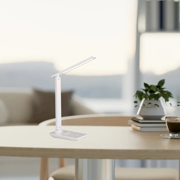 Stołowa lampa do gabinetu POST WHITE ML1631 LED 5W 3000-6500K biała
